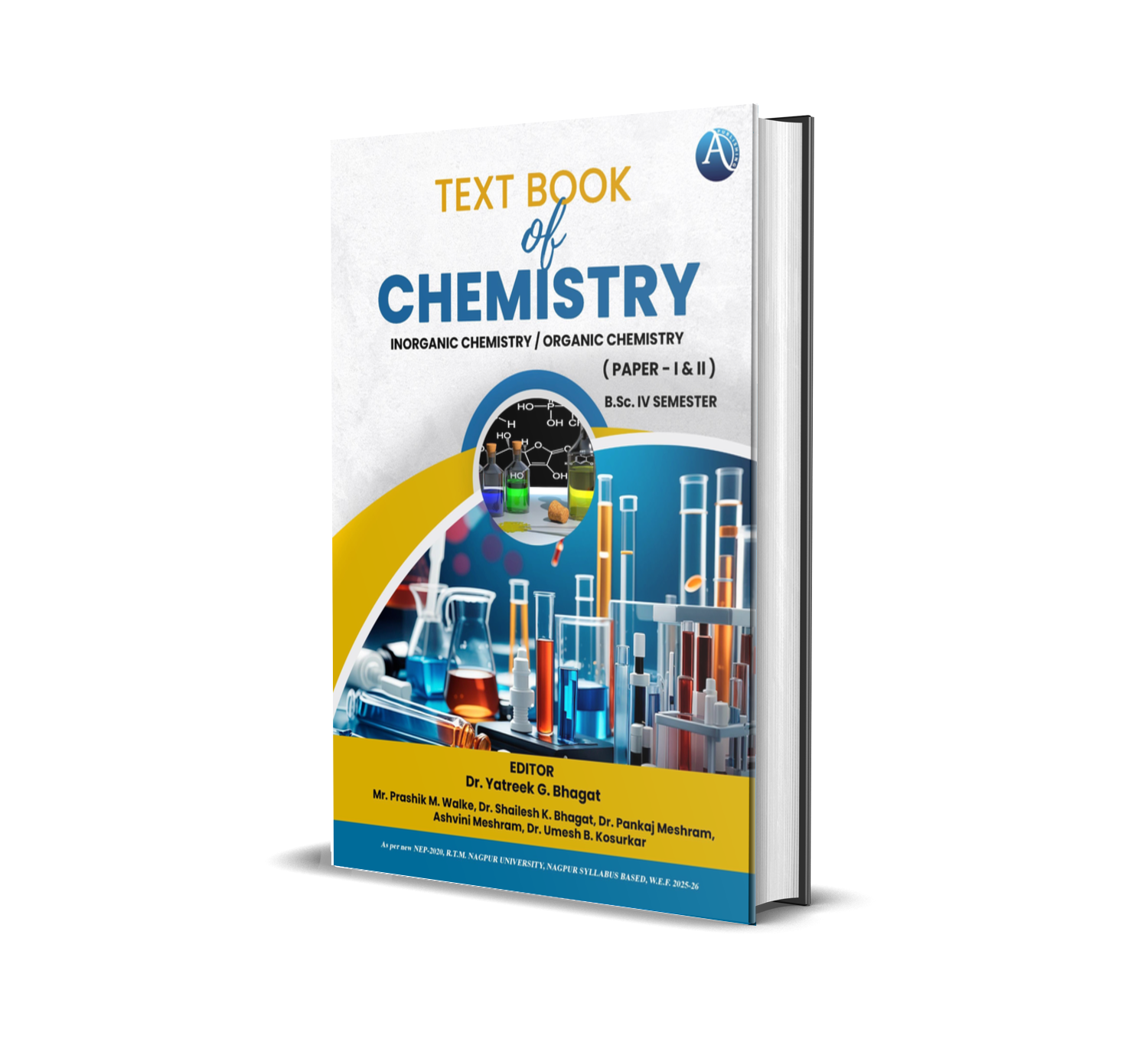Textbook of Chemistry: Inorganic Chemistry / Organic Chemistry ( PAPER  - I & II )