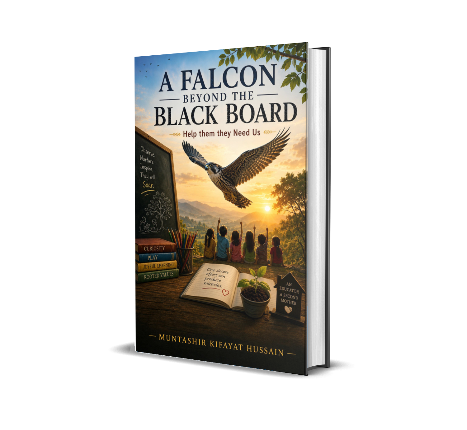 A Falcon Beyond The Black Board: Help Them They Need Us
